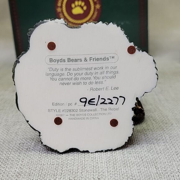 Boyd's Bears figures, Stonewall The Rebel, #6 and #7 Birthday bears - Picture 4 of 12